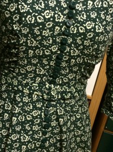 Green Dress Buttons